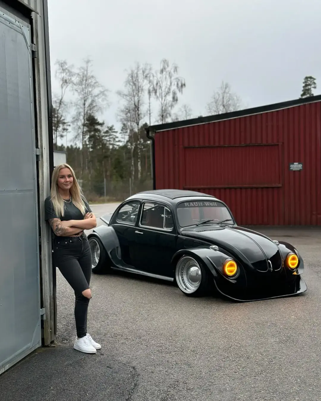 RWB寬體風格老甲殼蟲!關鍵是美女車主親手改裝