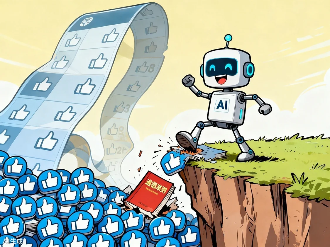 斯坦福大學研究稱AI能被&ldquo;人氣&rdquo;沖昏頭腦，會逐漸出現不道德行為